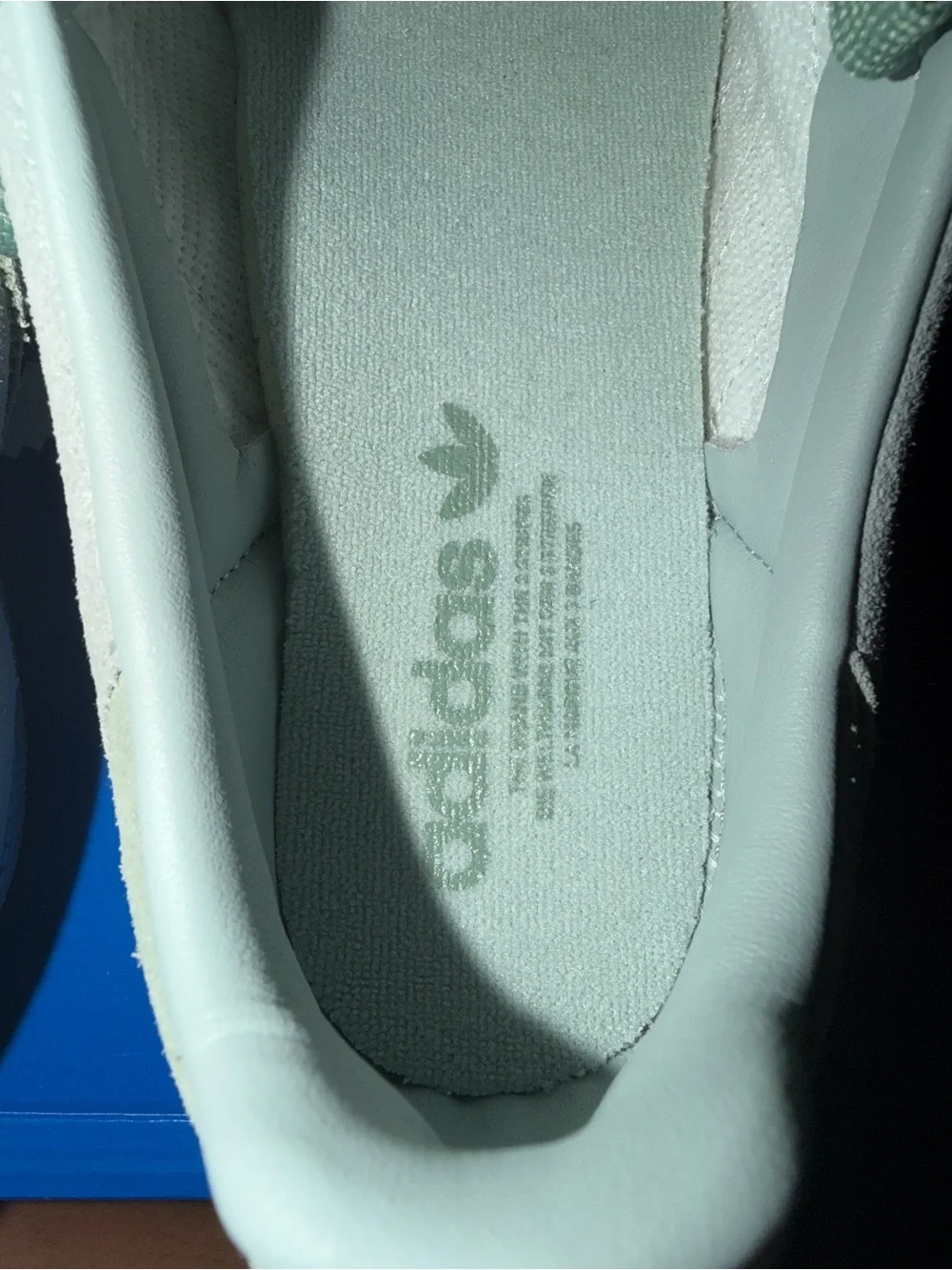 NIB adidas Samba Suede Sneakers in Light Sage Womens 8